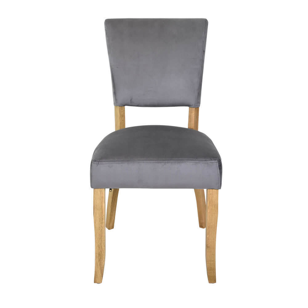 Marquess Charcoal Velvet Dining Chair
